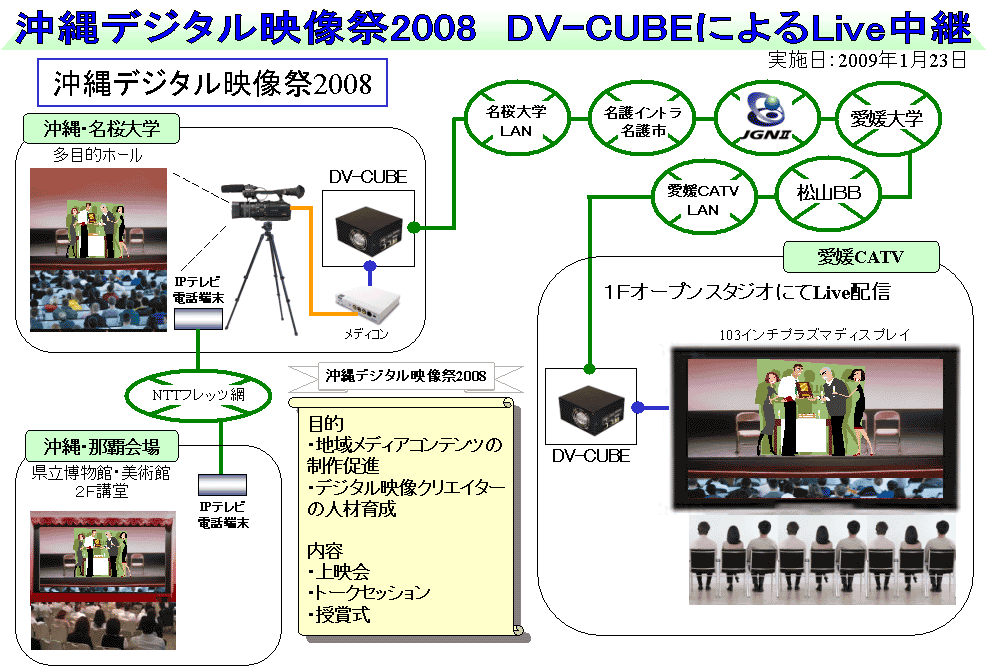 Cxgp@fW^f2008 DV-CUBEɂLivep